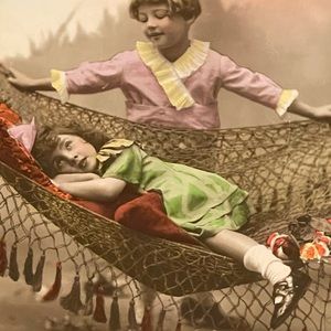 RARE VINTAGE 20th Century Postcard 1922 Nederland